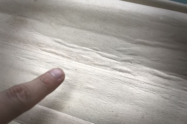 掛軸　剥落　浮き　修理